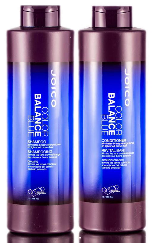 Joico blue shampoo and popular conditioner