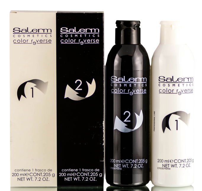 Salerm Color Reverse Hair Color Removal (Step 1 + Step 2)