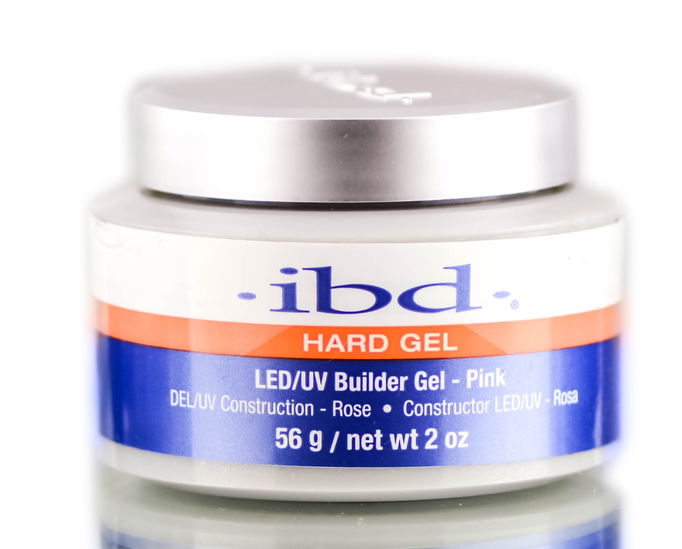 IBD Hard Gel LED/UV Builder Gel - Pink