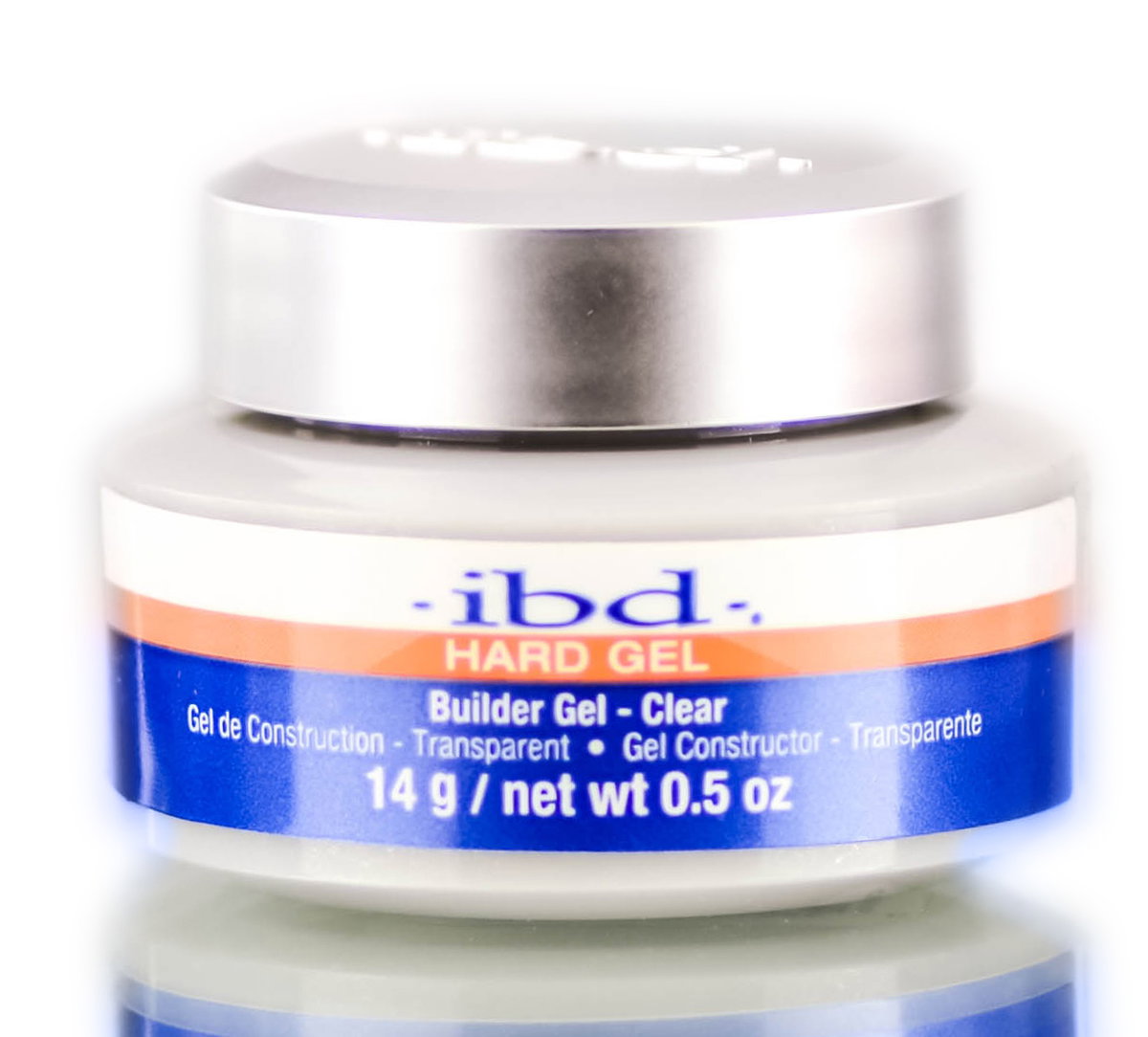 ibd21-0-5-oz - IBD Hard Gel Builder Gel - CLEAR-image1