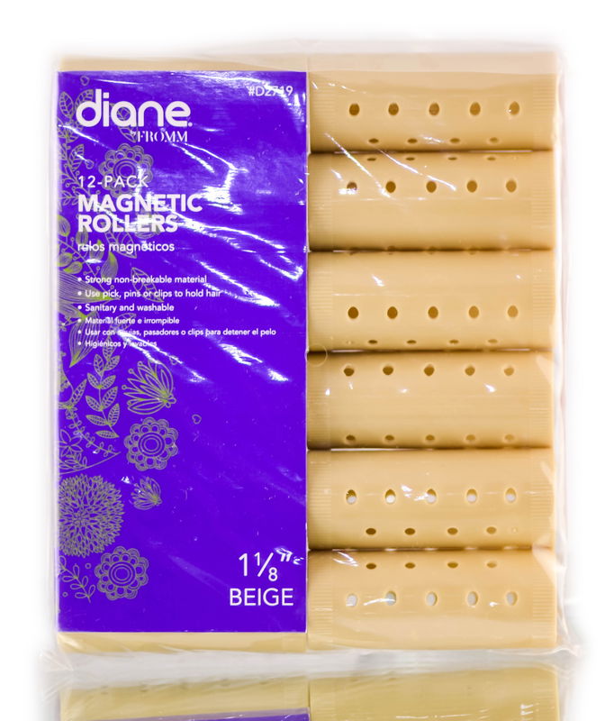 Diane Beige Magnetic Rollers (#D2719) Diane Beige Magnetic Rollers (#D2719)