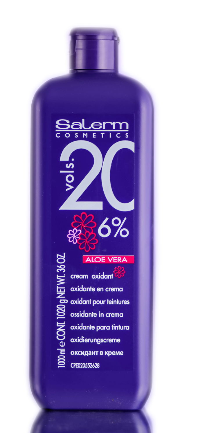 Salerm Aloe Cream Developer 20 Volume Salerm Aloe Cream Developer 20 Volume