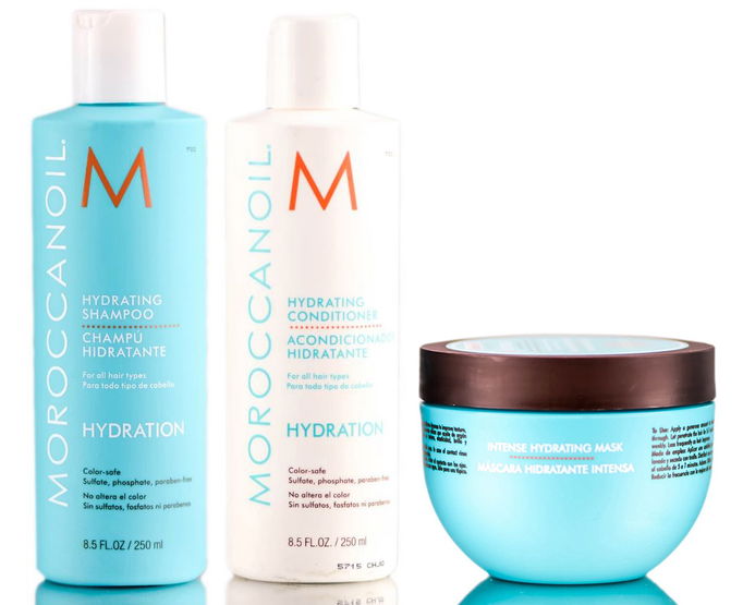 MoroccanOil Hydrating Shampoo & Conditioner & Mask MoroccanOil Hydrating Shampoo & Conditioner & Mask