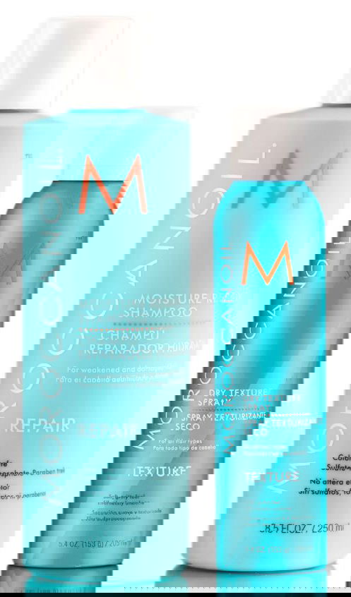 MoroccanOil Moisture Repair Shampoo & Texture Spray