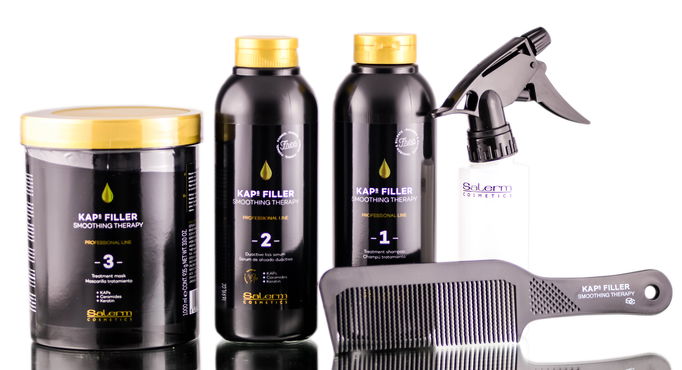 Salerm Kaps Filler Smoothing Therapy Professional Kit