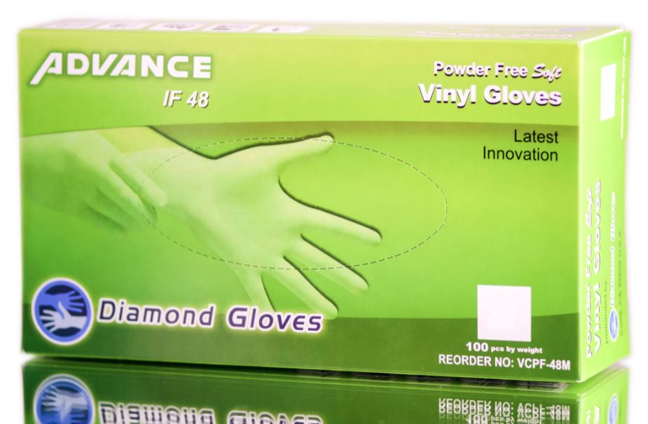 adv01-small - Diamond Advance Vinyl Powder-Free Gloves-image1 adv01-small - Diamond Advance Vinyl Powder-Free Gloves-image1