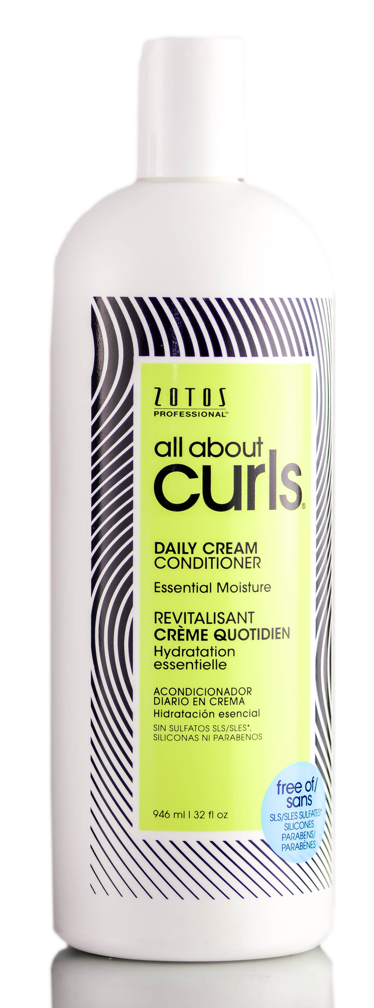 zot11-32-oz - Zotos All About Curls Daily Cream Conditioner-image1