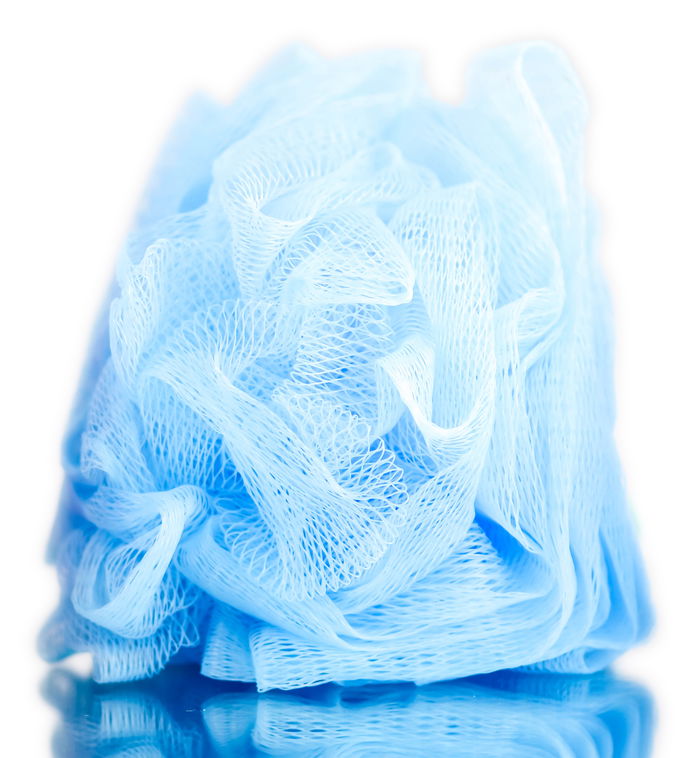 Diane Mesh Original Blue Body Sponge