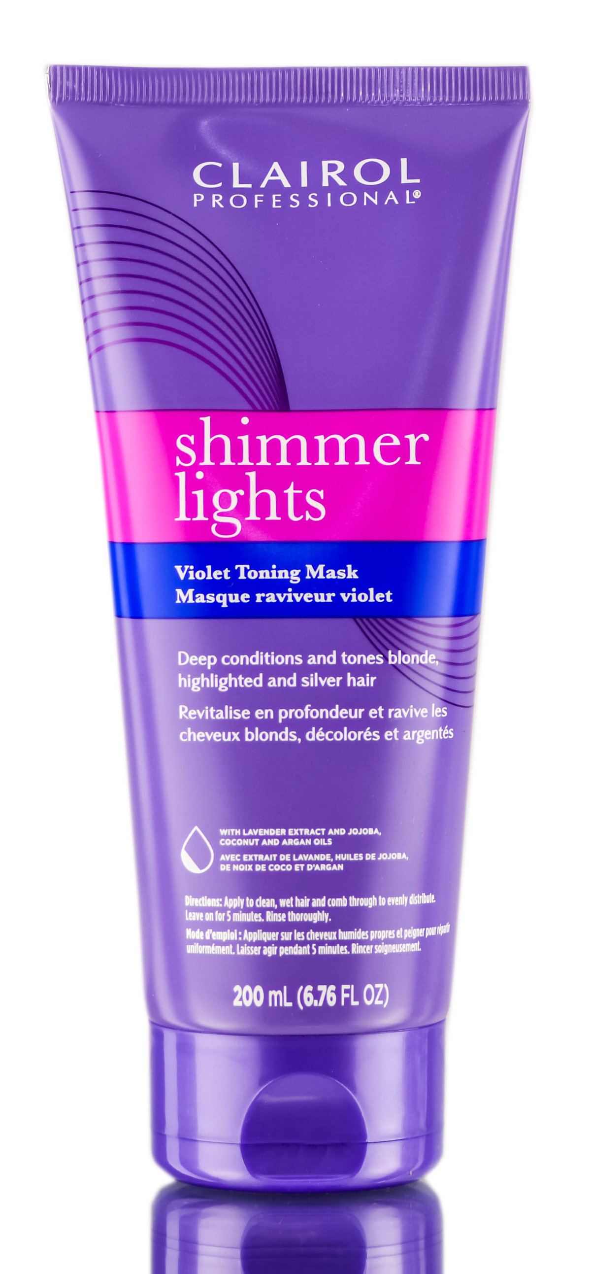 cla52-6-76-oz - Clairol Shimmer Lights Violet Toning Mask-image1