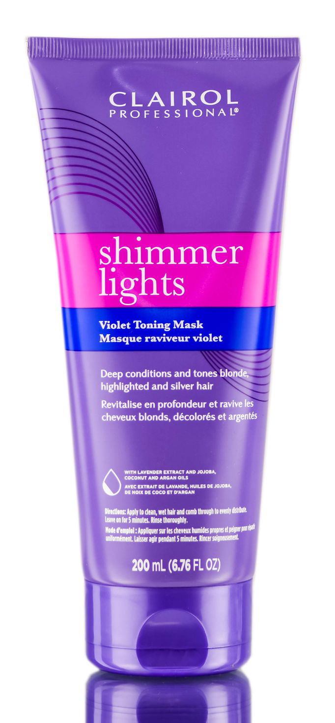 Clairol Shimmer Lights Violet Toning Mask Clairol Shimmer Lights Violet Toning Mask
