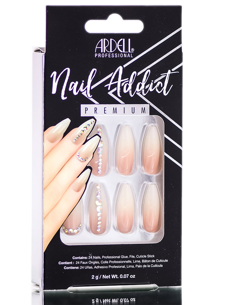 ard125-light-crystals - Ardell Nail Addict Premium Artificial Nail Set-image1