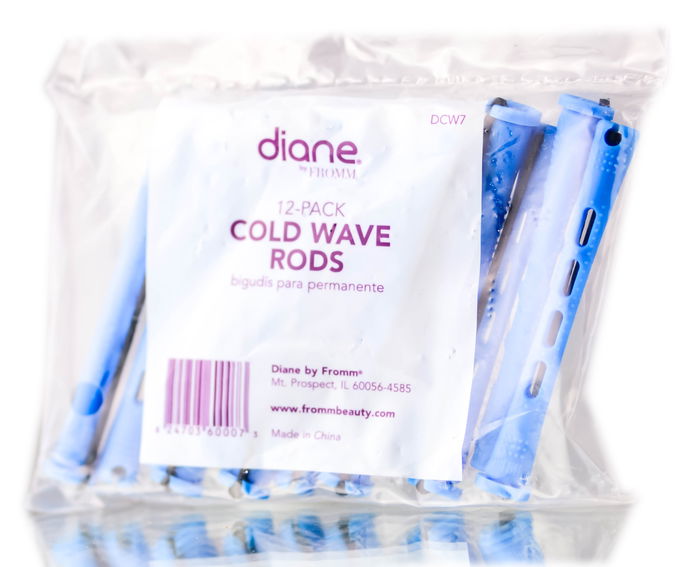 Diane 12 PC Blue Cold Wave Rods Diane 12 PC Blue Cold Wave Rods