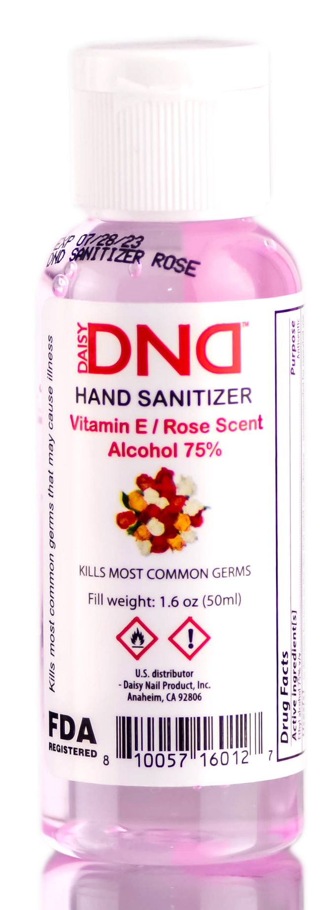 Daisy DND Rose Scent Hand Sanitizer (Vitamin E & Alcohol 75%) Daisy DND Rose Scent Hand Sanitizer (Vitamin E & Alcohol 75%)