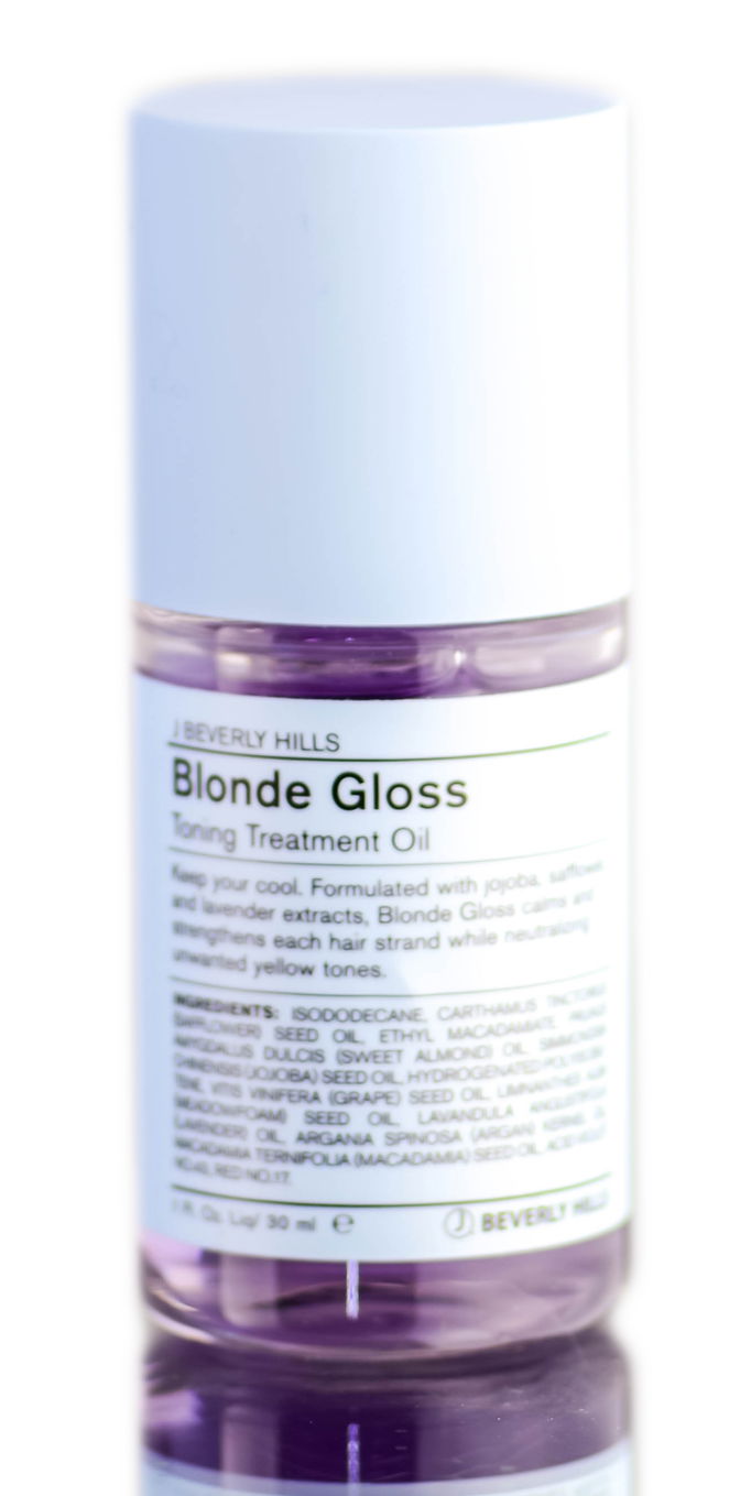 J Beverly Hills Blonde Gloss Toning Treatment Oil