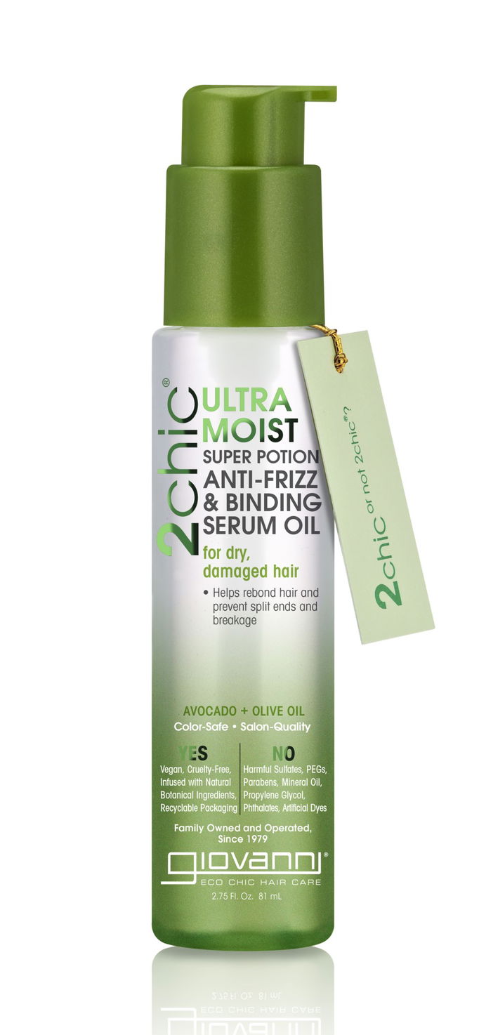 Giovanni 2Chic Ultra Moist Super Potion Anti-Frizz & Binding Serum Oil