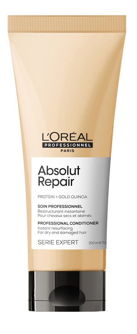 lor273-6-7-oz - L'Oreal SerieExpert Gold Quinoa+Protein Absolut Repair Resurfacing Conditioner-image1