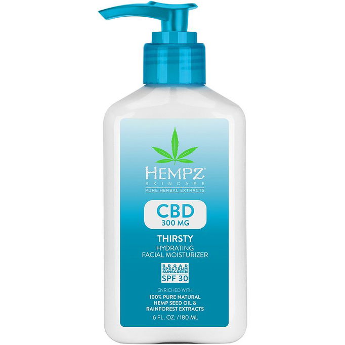Hempz CBD Thirsty Hydrating Facial Moisturizer