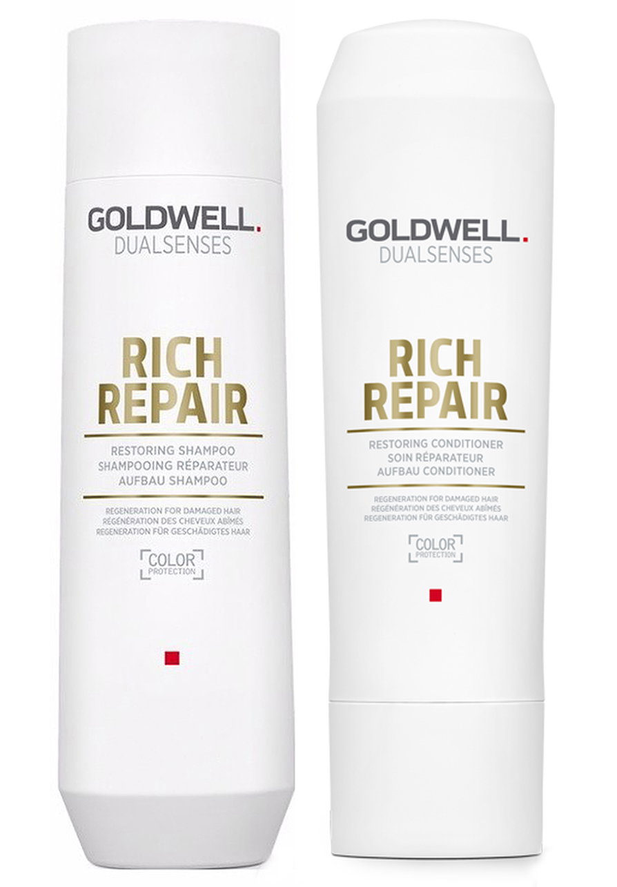 gol-set-15b - Goldwell Kit -Dualsenses Rich Repair Restoring Shampoo & Conditioner-image1