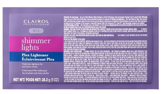Clairol Professional Shimmer Lights Violet Plex Lightener