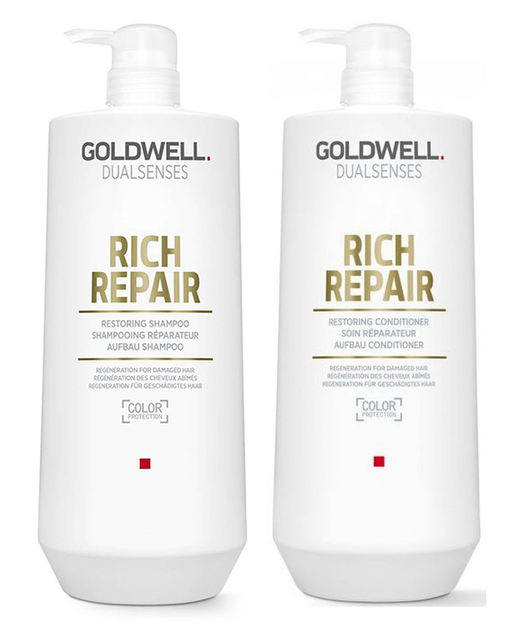 gol-set-16c - Goldwell Kit -Dualsenses Rich Repair Restoring Shampoo & Conditioner-image1