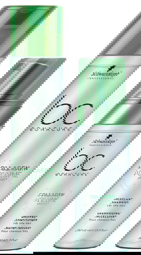 Schwarzkopf BC Collagen Vol Boost Micellar Shampoo & Whipped Conditioner