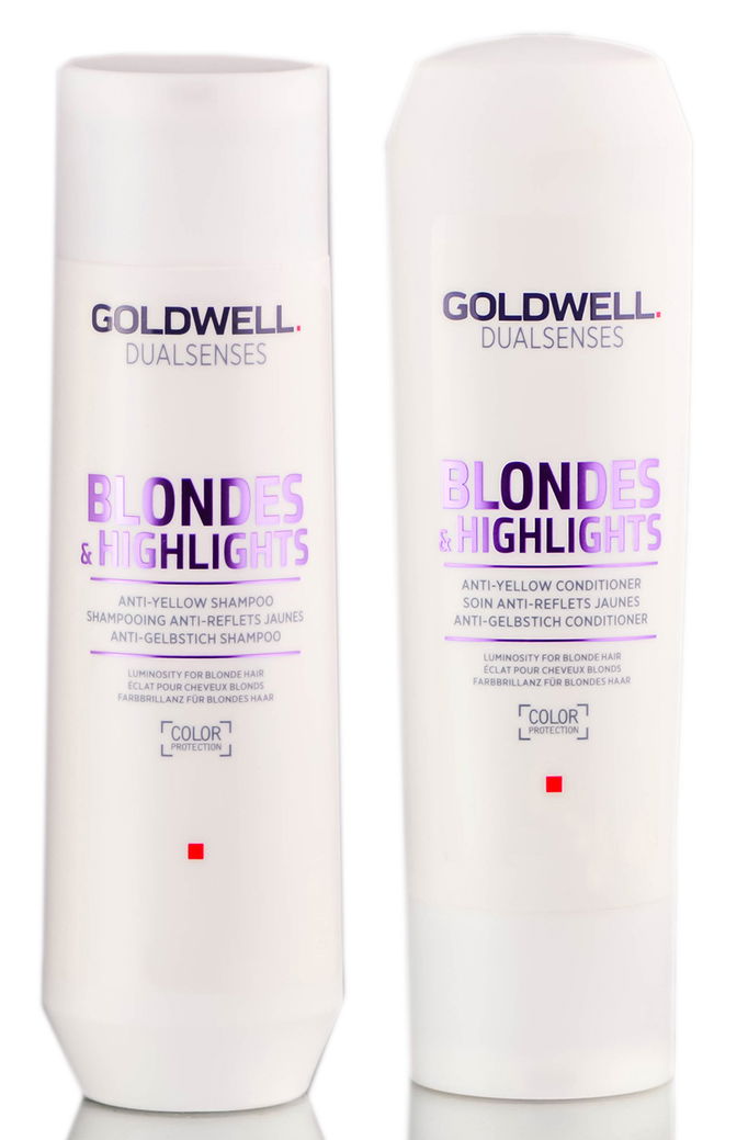 Goldwell Kit -Dualsenses Blonde and Highlights Anti-Yellow Shampoo & Conditioner