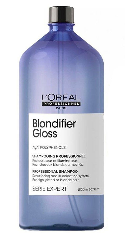 L'Oreal SerieExpert Acai Polyphenols Blondifier Gloss Shampoo for Blonde Hair