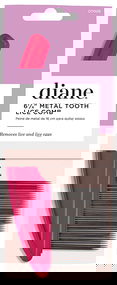 Diane 6 1/4" Metal Tooth Lice Comb