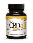Plus +CBD Oil Hemp Softgels (15mg CBD)