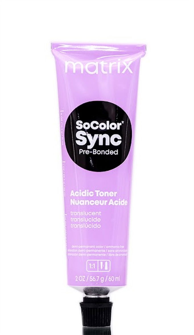 Matrix SoColor Sync Pre-Bonded Acidic Toner Translucent Matrix SoColor Sync Pre-Bonded Acidic Toner Translucent