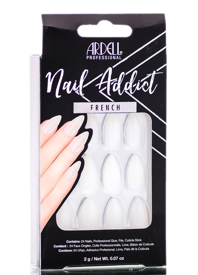 Ardell Nail Addict French Artificial Nail Set