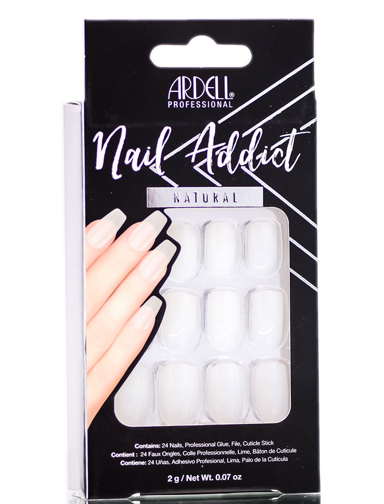ard135-nat-long - Ardell Nail Addict Natural Artificial Nail Set-image1 ard135-nat-long - Ardell Nail Addict Natural Artificial Nail Set-image1