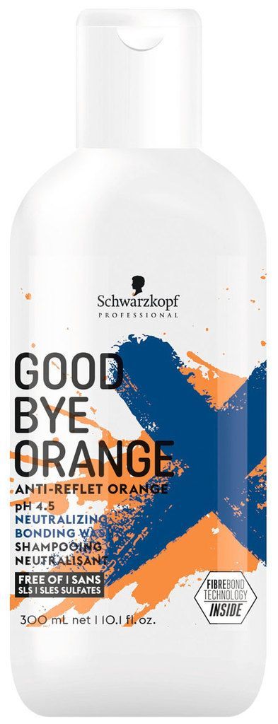 Na.be COLOR SHAMPOO オレンジ 10.1 oz, Schwarzkopf GoodBye Orange Neutralizing Wash