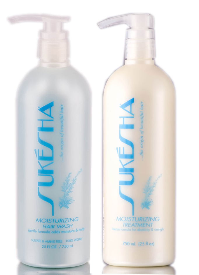 Sukesha Moisturizing Hair Wash & Moisturizing Treatment