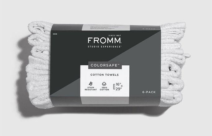 Fromm Colorsafe 6-Pack Cotton Towels Fromm Colorsafe 6-Pack Cotton Towels