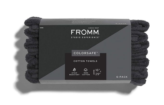 Fromm Colorsafe 6-Pack Cotton Towels