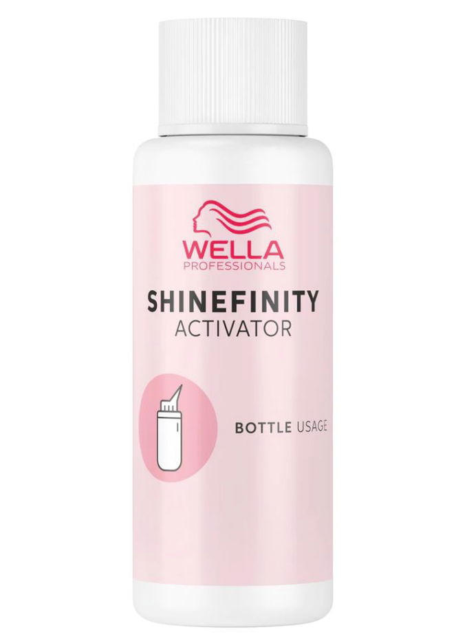 Wella Shinefinity Activator - Bottle Usage Wella Shinefinity Activator - Bottle Usage