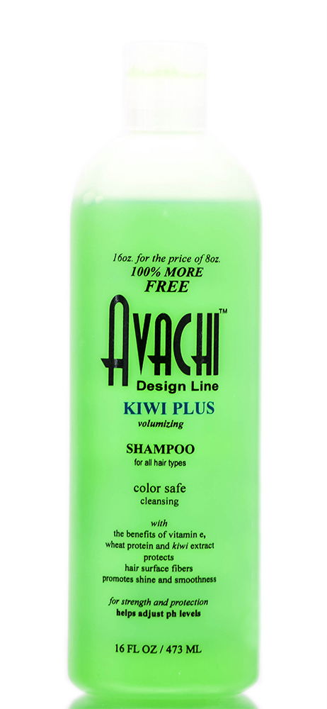 Avachi Design Line Kiwi Plus Volumizing Shampoo Color Safe Cleanse