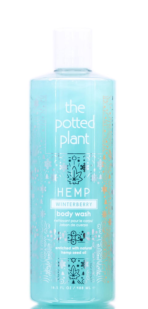 The Potted Plant Hemp Winterberry Body Wash The Potted Plant Hemp Winterberry Body Wash