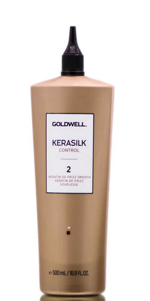 16.9 oz, Goldwell Kerasilk Control Keratin De-Frizz Smooth 2