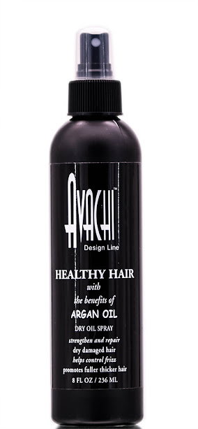 ach17-8-oz - Avachi Design Line Healthy Hair Argan Oil Dry Oil Spray-image1