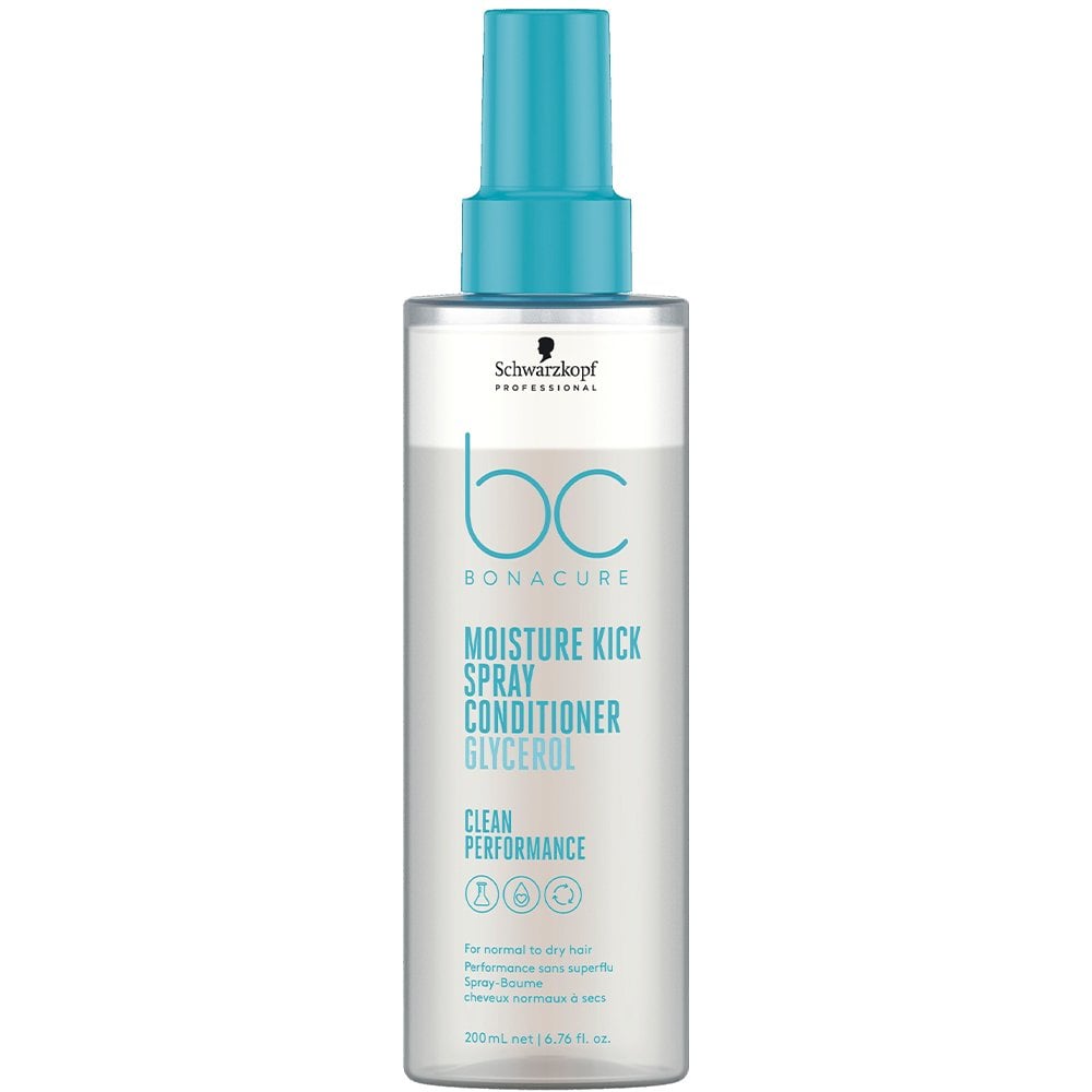 sch404-6-76-oz - Schwarzkopf BC Moisture Kick Glycerol Clean Performance Spray Conditioner-image1 sch404-6-76-oz - Schwarzkopf BC Moisture Kick Glycerol Clean Performance Spray Conditioner-image1