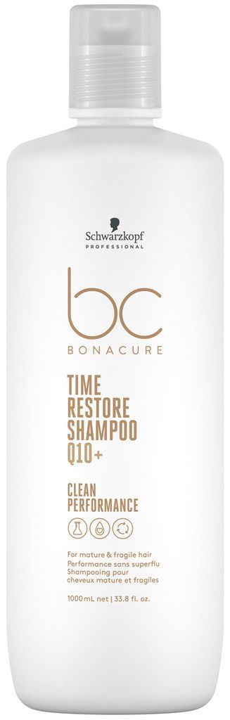 sch407-33-8-oz - Schwarzkopf BC Q10 Time Restore Clean Performance Shampoo-image1