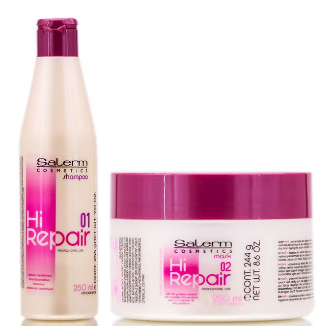 Salerm Hi Repair Shampoo & Hi Repair Mask