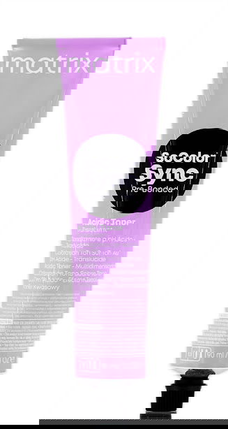 Matrix SoColor Sync Pre-Bonded Acidic Toner (3.1 oz)