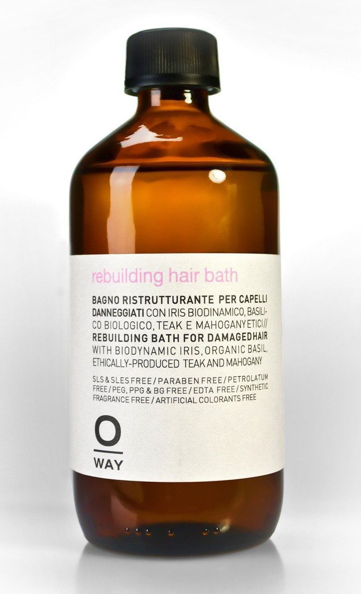 8.1 oz, Oway Rebuilding Hair Bath | SleekShop