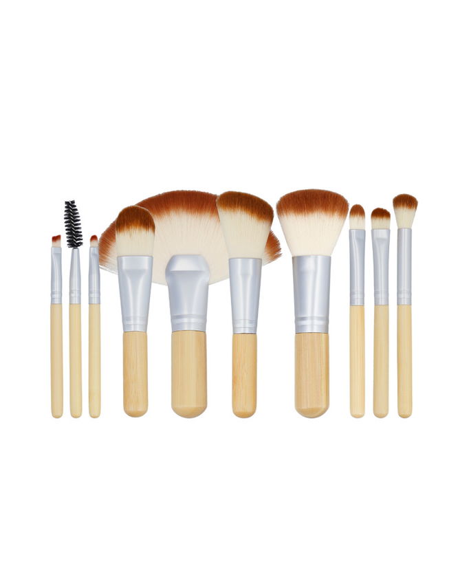 Tools For Beauty Mimo Bamboo Travel Size 10pc Set