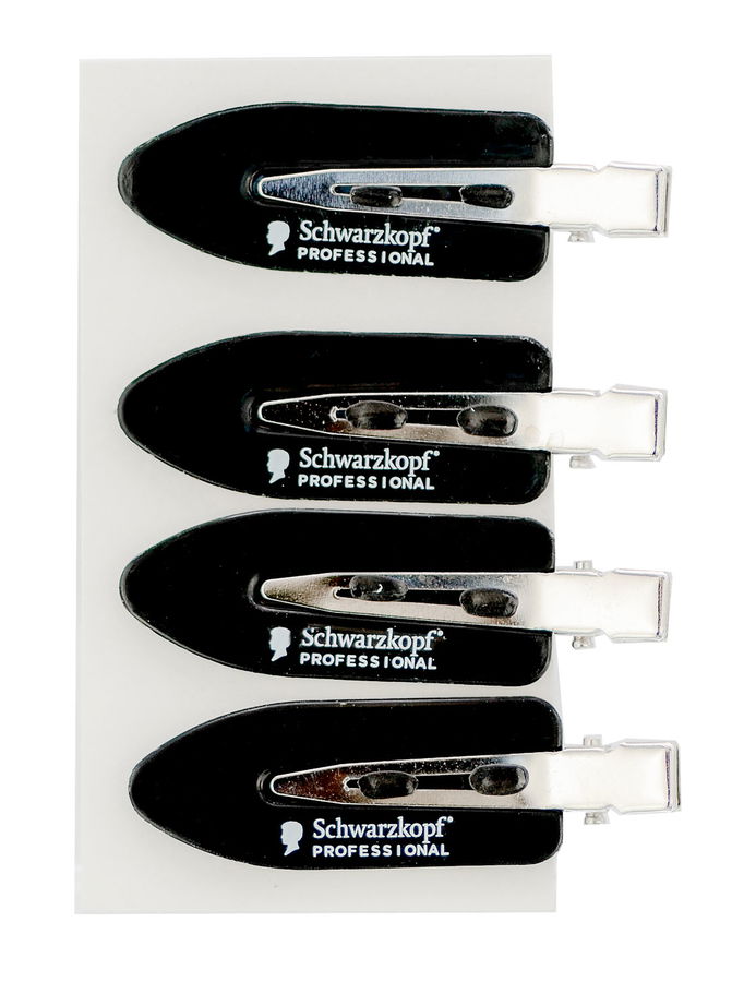 Schwarzkopf Professional Rubber Finish Hair Clips