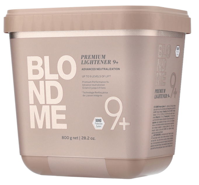 Schwarzkopf BLOND ME Bond Enforcing PREMIUM LIGHTENER 9+ Levels Lift, DUST FREE POWDER