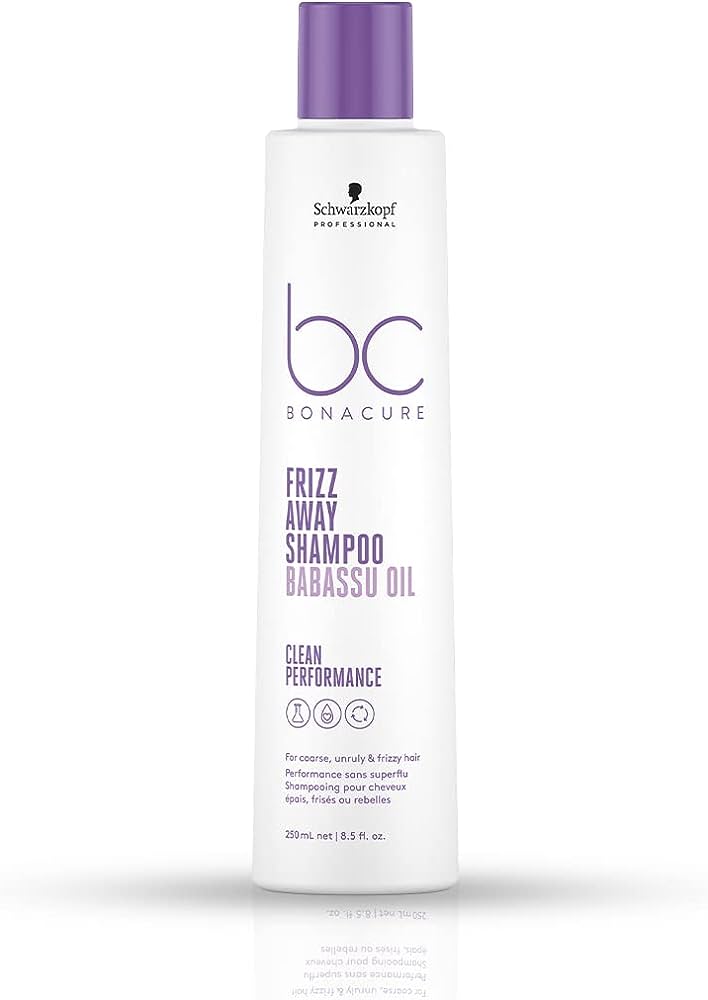 sch471-8-5-oz - Schwarzkopf Professional BC Bonacure Babassu Oil Frizz Away Shampoo-image1